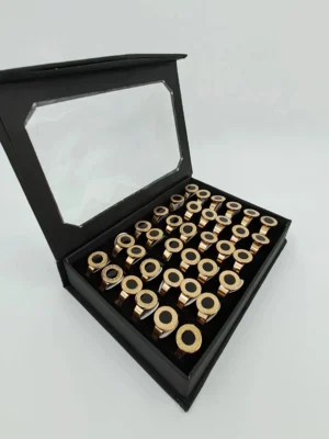 CAJA ANILLO ACERO