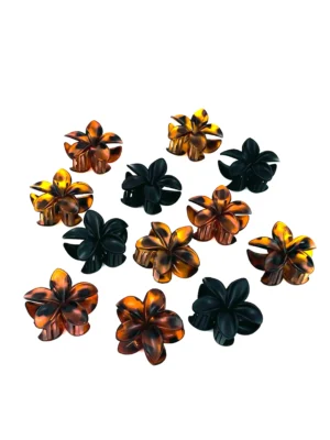 BROCHE MATE FLOR HAWAIANA X12