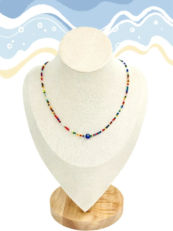 COLLAR CANUTILLOS OJO - Imagen 2