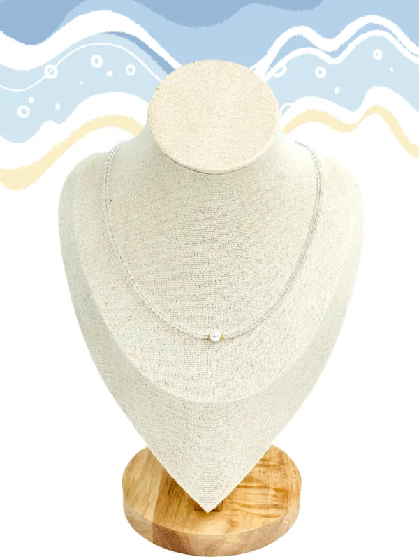 COLLAR CANUTILLOS PERLA - Imagen 2
