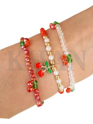 PULSERA FANTASIA CEREZA