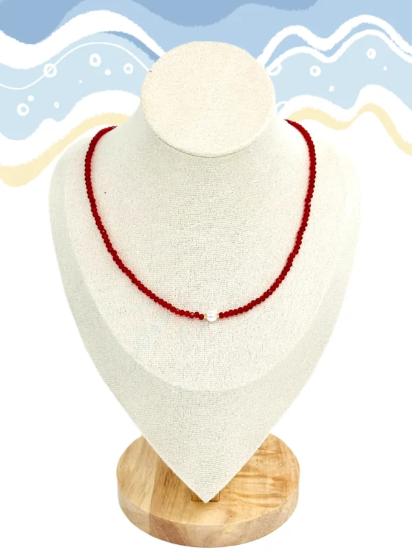 COLLAR CANUTILLOS PERLA - Imagen 4