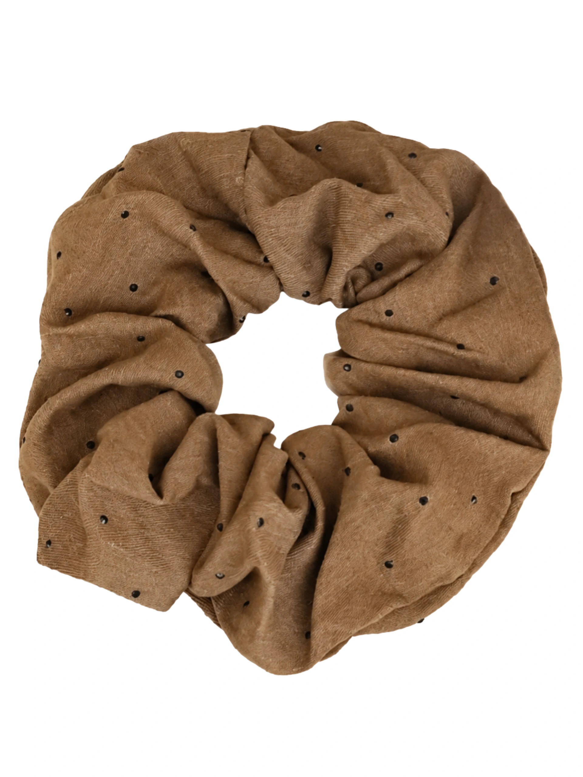 SCRUNCHIE XL ALGODON CON PINTITAS - Imagen 3