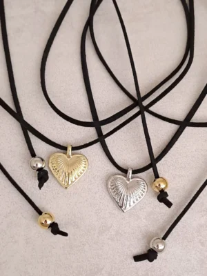 CHOKER CORAZON MEDALLA
