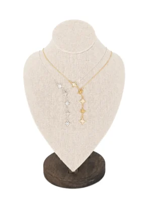 COLLAR ACERO ESTRELLAS
