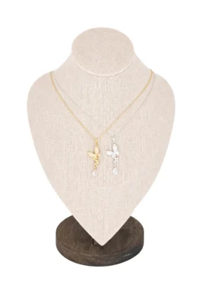 COLLAR ACERO MARIPOSA