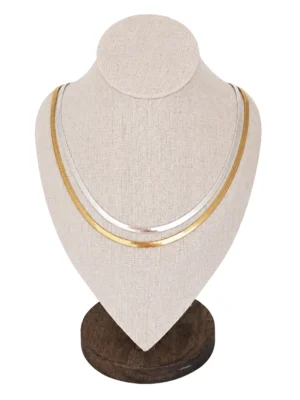 COLLAR ACERO 50 CM SNAKE