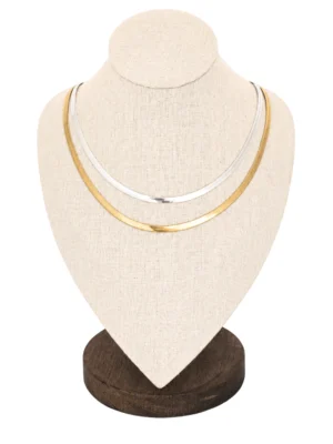 COLLAR ACERO 45 CM SNAKE