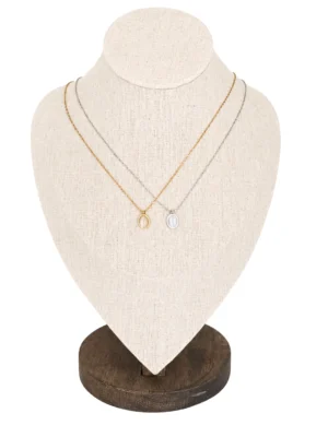 COLLAR ACERO PIEDRA