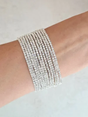 PULSERA X12 PLATEADO