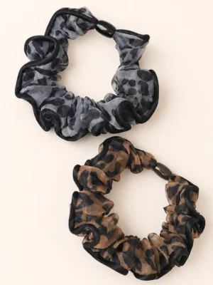 SCRUNCHIE GASA ANIMAL PRINT