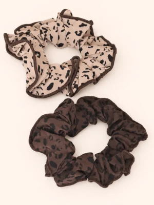 SCRUNCHIE ANIMAL PRINT