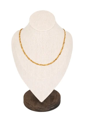 COLLAR ACERO TRENZADO