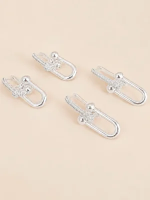 AROS BRONCE CON STRASS U