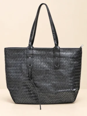 BOLSO PU TRENZADO