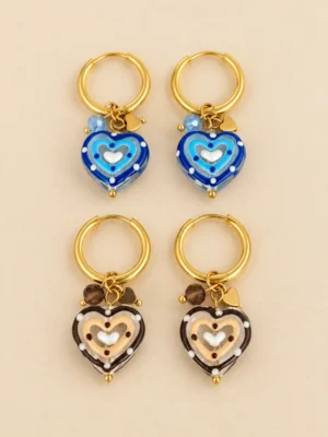 AROS ACERO CORAZON
