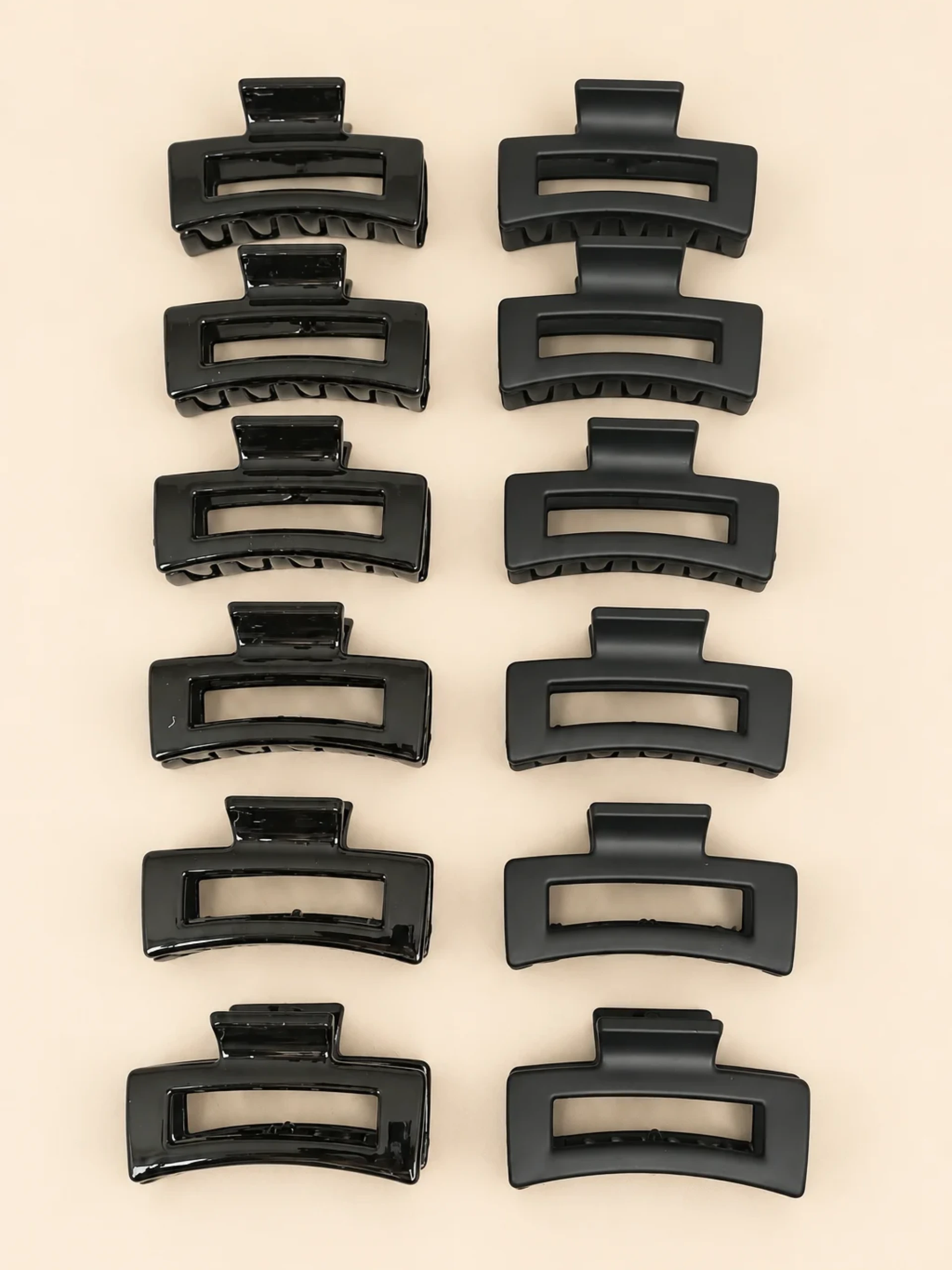 BROCHE MINI NEGRO X12