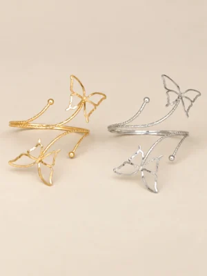 BRAZALETE FANTASIA DOBLE MARIPOSA