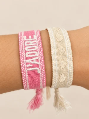 PULSERA BORDADA