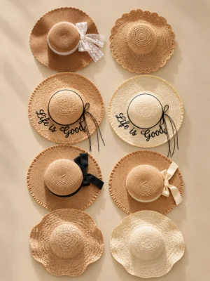 SOMBREROS DE RAFIA CONSULTAR STOCK POR WHATSAPP
